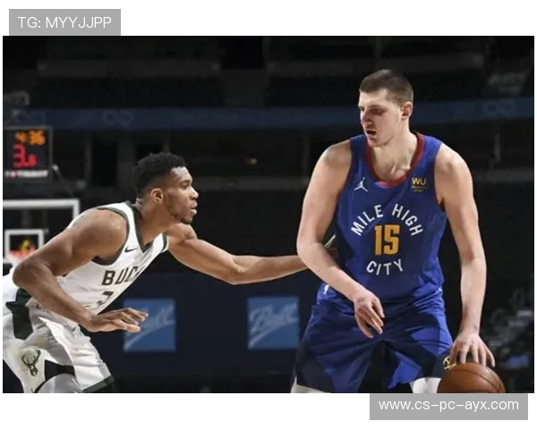 约基奇篮下接球轻松放进,掘金冷静推进